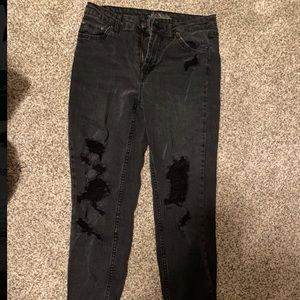 Wild fable ripped black jeans